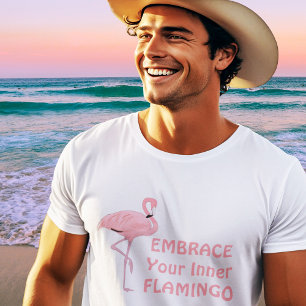 Camiseta Divertida cita de Abrazar tu Flamenco Interior