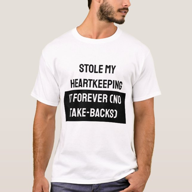 Camiseta divertida cita de amor (Anverso)