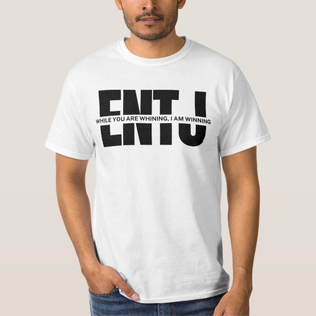Camiseta divertida cita de ENTJ meme sarcasticcENTJ (Anverso)