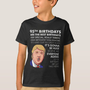 Camiseta divertida cita de Trump regalo 95 cumplea