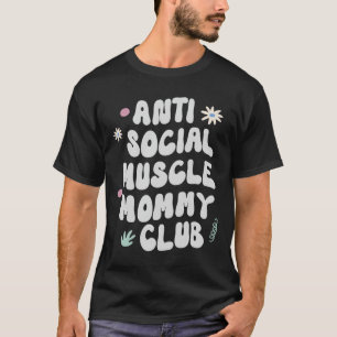 Camiseta Divertida Club de Mamá Musculosa Antisoci