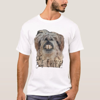 Camiseta divertida con buenas vibras