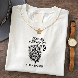 Camiseta divertida con cita de búho gruñón