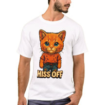 Camiseta divertida con cita de gato genial