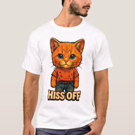 Camiseta divertida con cita de gato genial