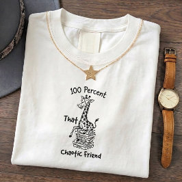 Camiseta divertida con cita de jirafa alta y amiga