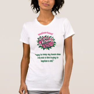 Camiseta divertida con cita de madre cristiana.