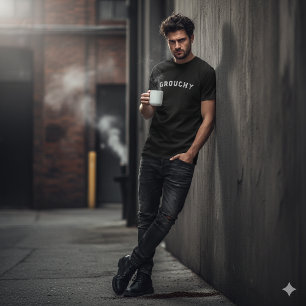 Camiseta divertida con cita de mal humor