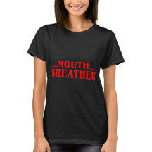  Camiseta divertida con cita de respirador bucal 