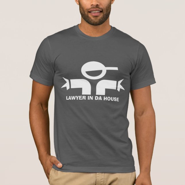 Camiseta divertida con cita para abogados (Anverso)