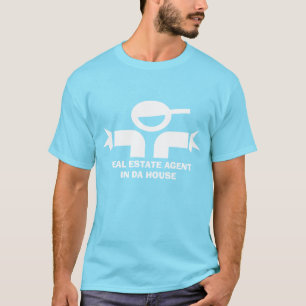 Camiseta divertida con cita para agente de bienes 