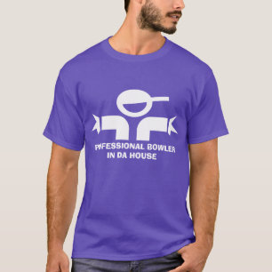 Camiseta divertida con cita para jugador de bolos