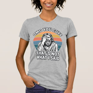 Camiseta divertida con cita retro de Facepalm grab