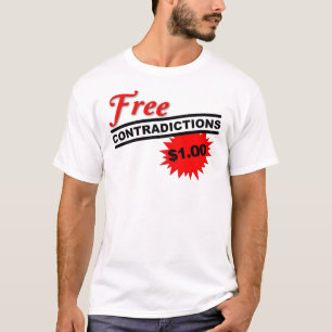 Camiseta divertida con contradicciones gratis