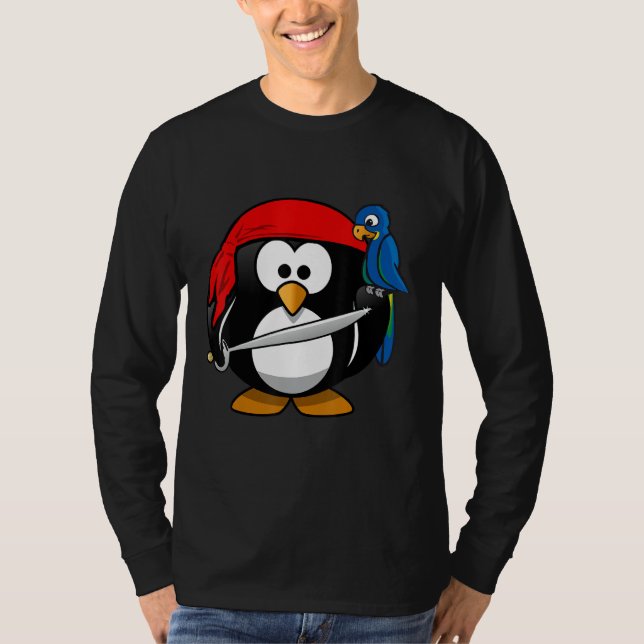 Camiseta divertida con el cómico de un animal ping (Anverso)