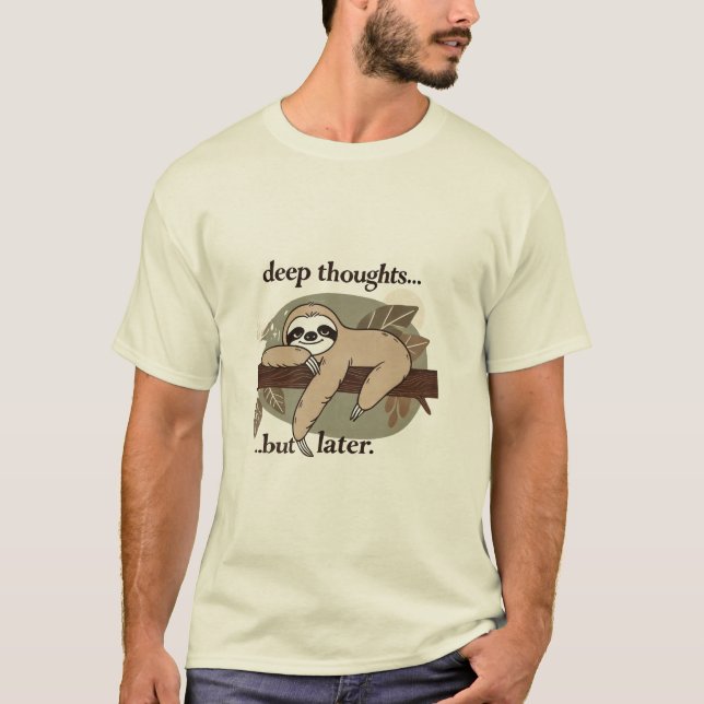 Camiseta divertida con eslogan - Modo de chill act (Anverso)