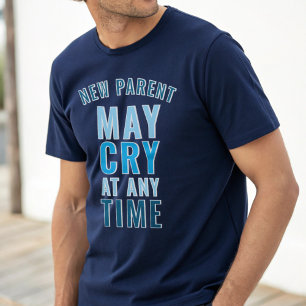 Camiseta divertida con eslogan para padres primeri