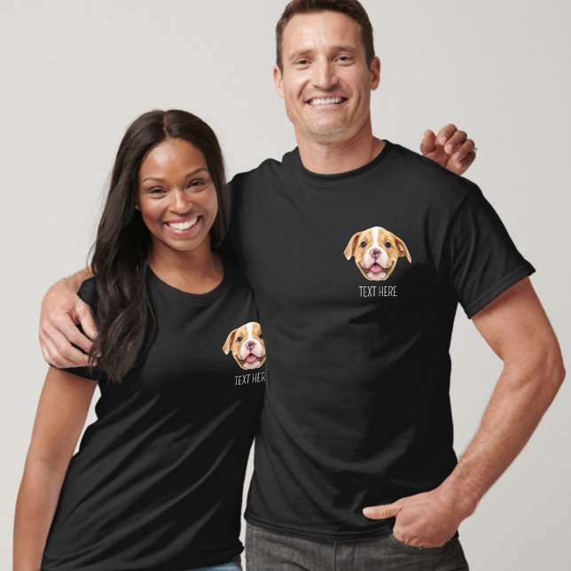 Camiseta divertida con foto de gato, perro, bebé,  (Subido por el creador)