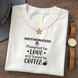 Camiseta Divertida con Frase de Mamá Impulsada por