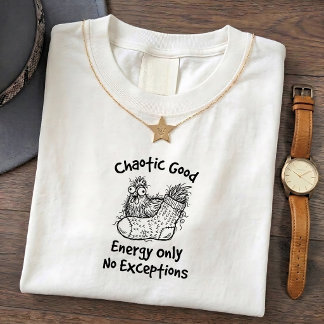 Camiseta divertida con gráfico de pollo salvaje