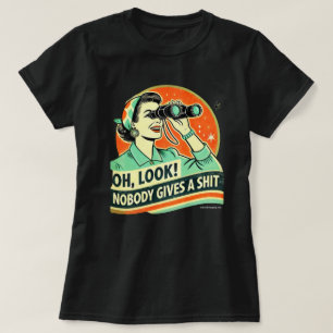 Camiseta divertida con gráfico vintage - Camiseta