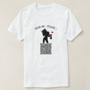 Camiseta divertida con información de exploración