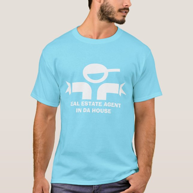 Camiseta divertida con la cita para el agente (Anverso)