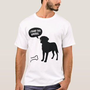 Camiseta Divertida con Labrador y Juego de Palabra