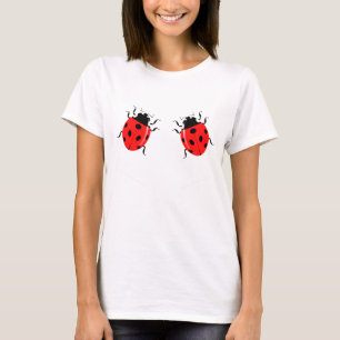 Camiseta divertida con Ladybugs Happy Spring