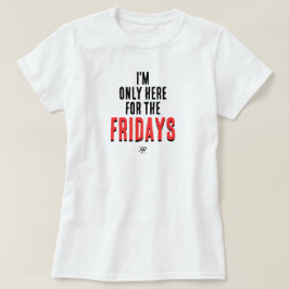 Camiseta Divertida con Lema del Viernes Humor de F