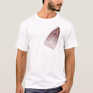 Camiseta Divertida con Marca de Quemadura de Hierr