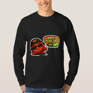 Camiseta Divertida con Modo Hermano Activado Per