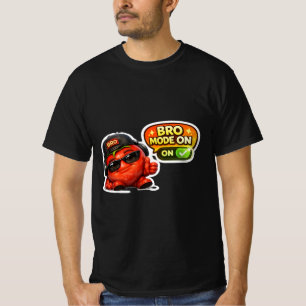 Camiseta Divertida con Modo Hermano Activado Per