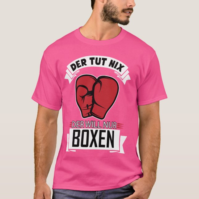 Camiseta divertida con texto alemán Der Tut Nix De (Anverso)