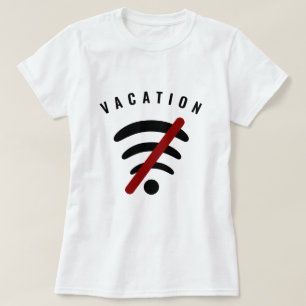 Camiseta Divertida con Texto Atractivo de Vacacion