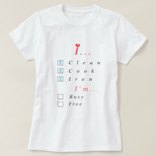 Camiseta divertida con texto o añadir tu estado / 
