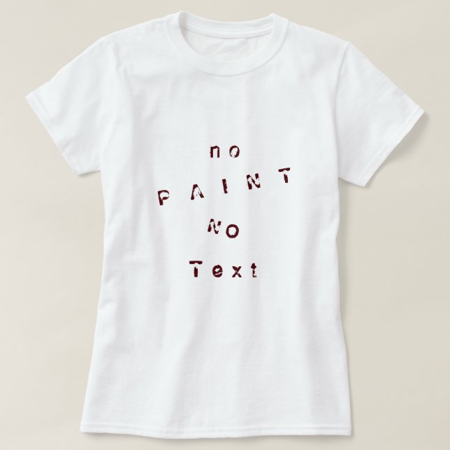 Camiseta divertida con texto - texto Personalizado (Diseño del anverso)