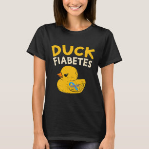 Camiseta Divertida conciencia sobre la diabetes mellitus en