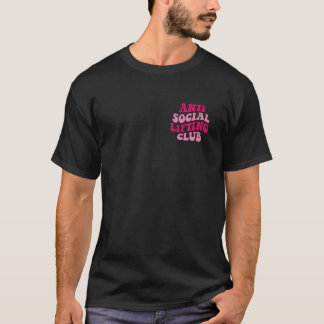 Camiseta divertida contra el club de elevación soc