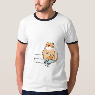 Camiseta divertida Ctrl Cat Delete