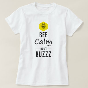 Camiseta divertida de abeja "No zumbe"