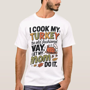 Camiseta divertida de Acción de Gracias – Yo cocin