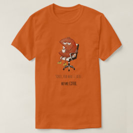 Camiseta divertida de advertencia oficial previa a