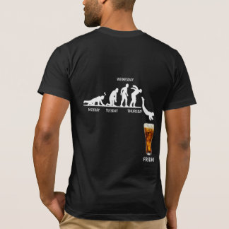 Camiseta divertida de amante de la cerveza con imp