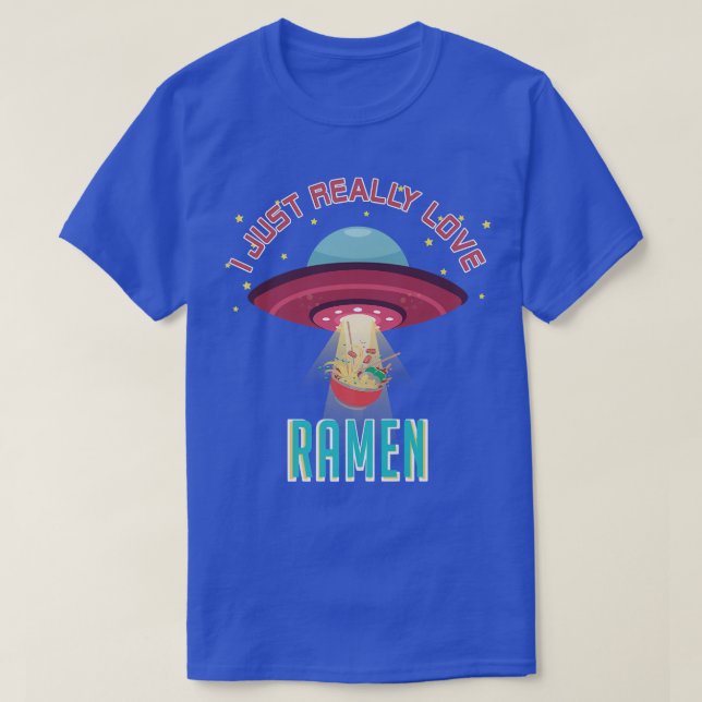 Camiseta Divertida De Amor A Ramen Japonés Camisa  (Diseño del anverso)