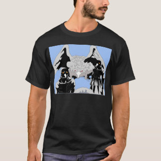 camiseta divertida de anime académico animal vinta