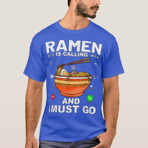 Camiseta divertida de anime japonés de Ramen para 