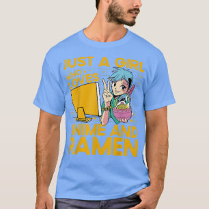 Camiseta divertida de anime japonés de ramen para 