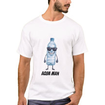 Camiseta divertida de Aqua Man Brainrot de agua