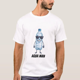 Camiseta divertida de Aqua Man Brainrot de agua